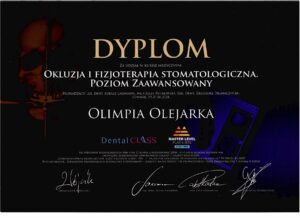 Olimpia Olejara - certyfikat ___